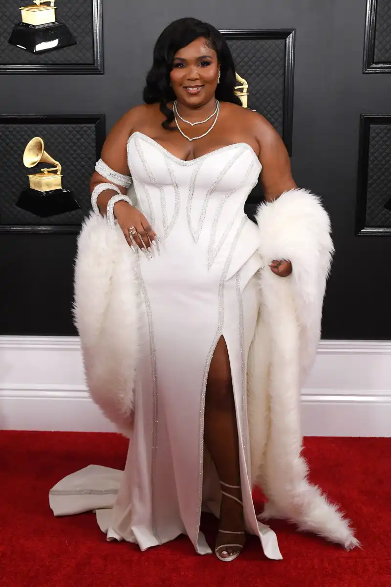 Lizzo Red Carpet Grammys 2020 Diana Ross
