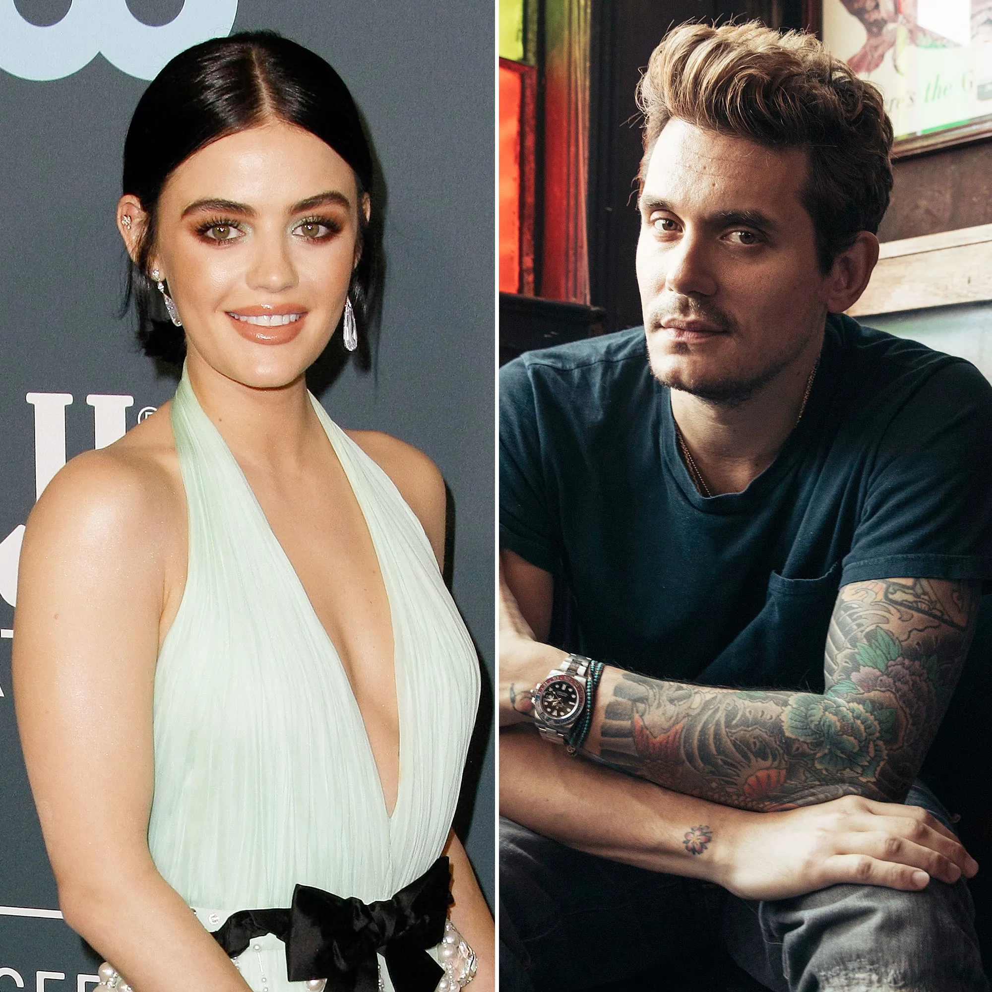 Lucy Hale Once Tried to Match With John Mayer on a Dating App
