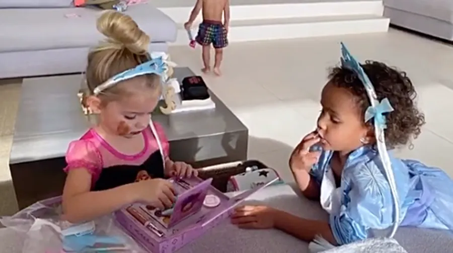 Luna in Princess Dresses