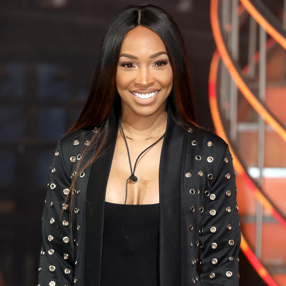 Malika Haqq Celebrates 8 Months of Pregnancy With Nude Baby Bump Photo