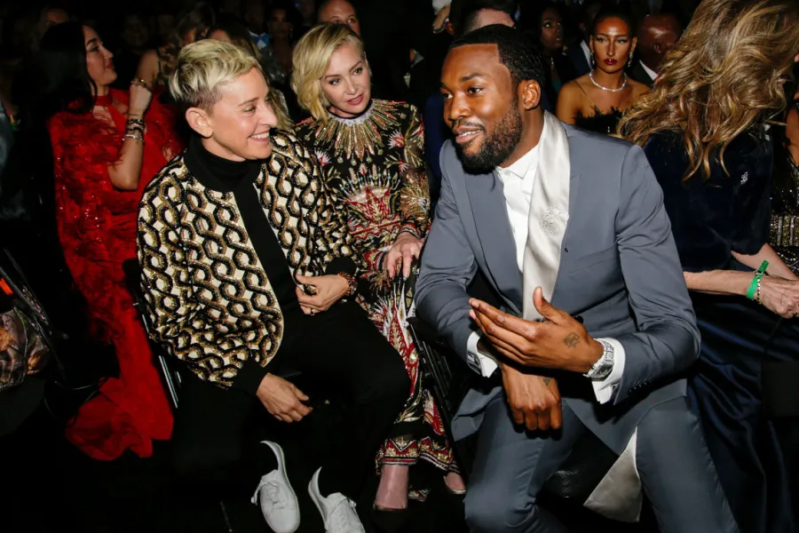 Ellen Degeneres and Meek Mill Unseen Moments From the Grammys 2020