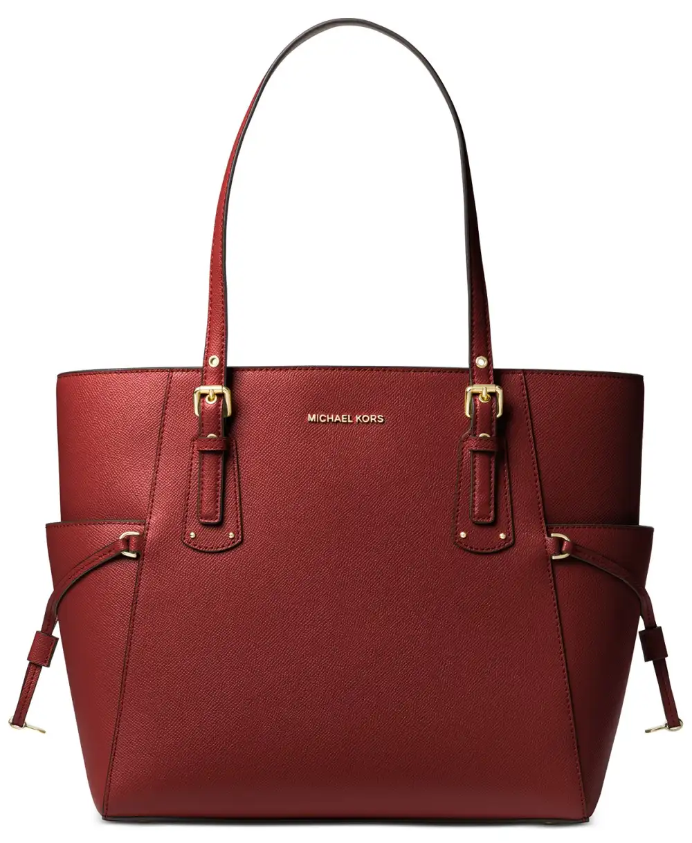Michael Kors Voyager East West Crossgrain Leather Tote