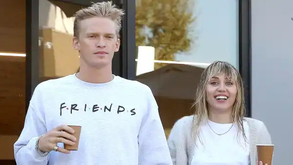 Miley Cyrus Cody Simpson Have a Couples Gym Session