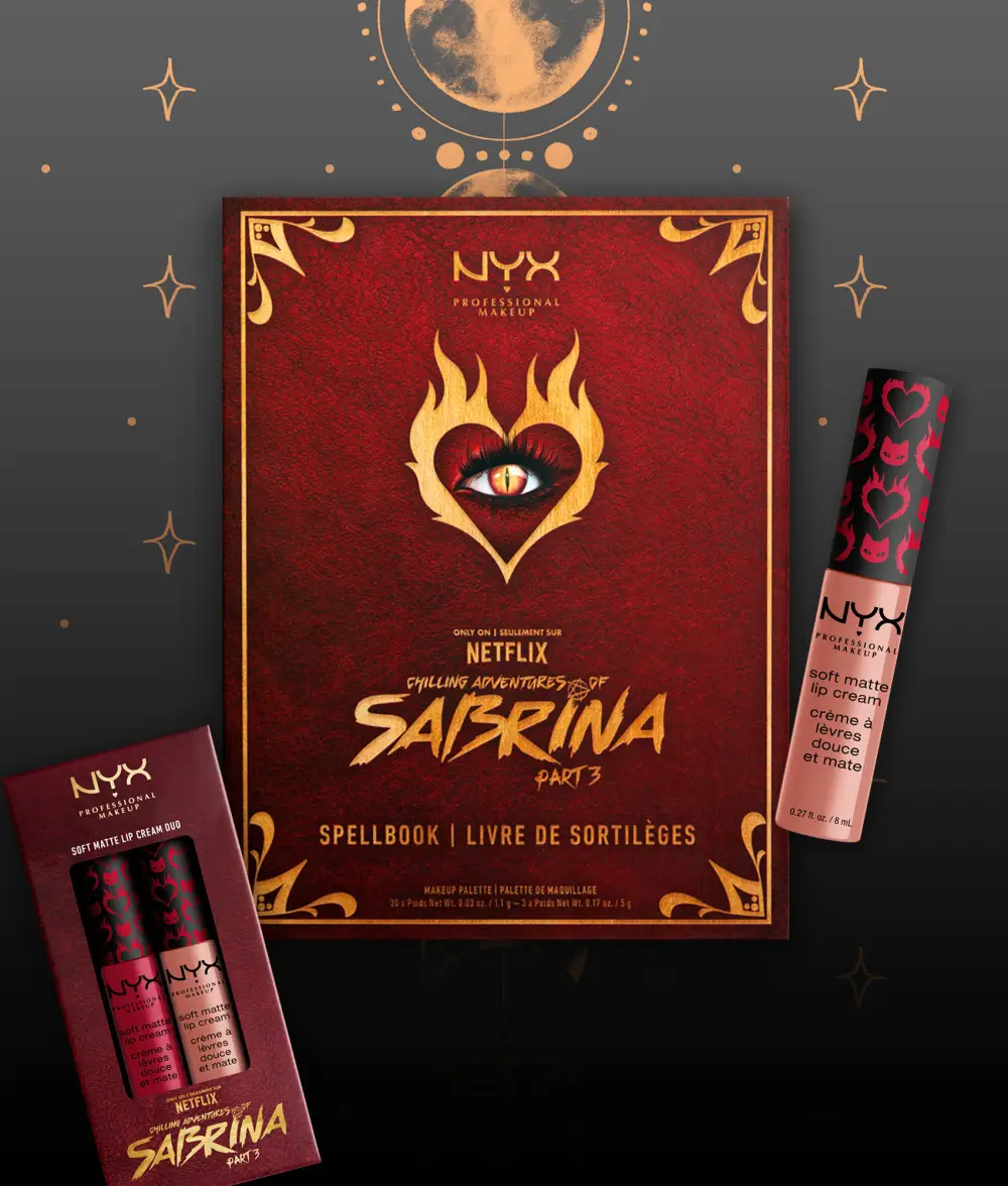 NYX x Chilling Aventures of Sabrina Makeup Collection