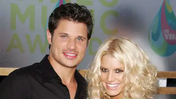 Nick Lachey and Jessica Simpson attend the MTV Video Music Awards in 2005 Jessica Simpson Looks Back on Her Failed Marriage to Nick Lachey