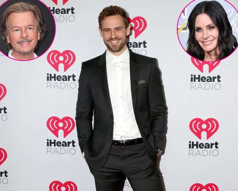 Nick Viall Skit With David Spade and Courteney Cox Help