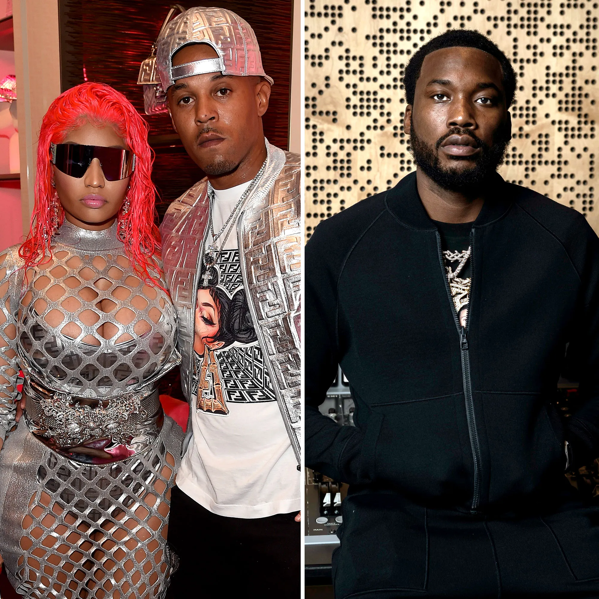 Nicki Minaj and Husband Kenneth Petty Get Into Heated Argument With Her Ex Meek Mill