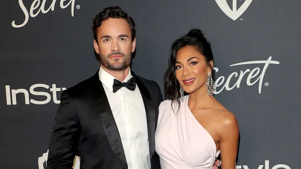 Nicole Scherzinger Makes Red Carpet Debut With ‘X Factor UK’ Contestant Thom Evans