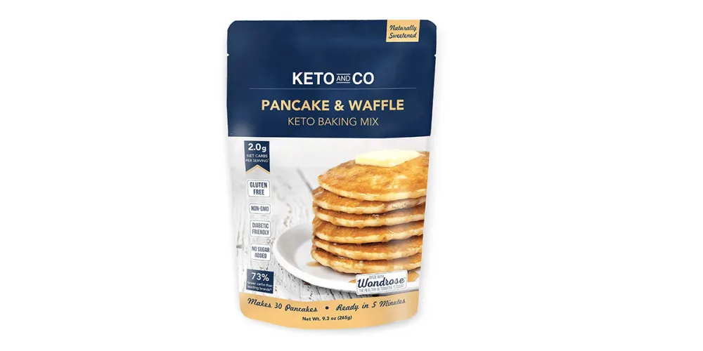 Keto Pancake & Waffle Mix by Keto and Co