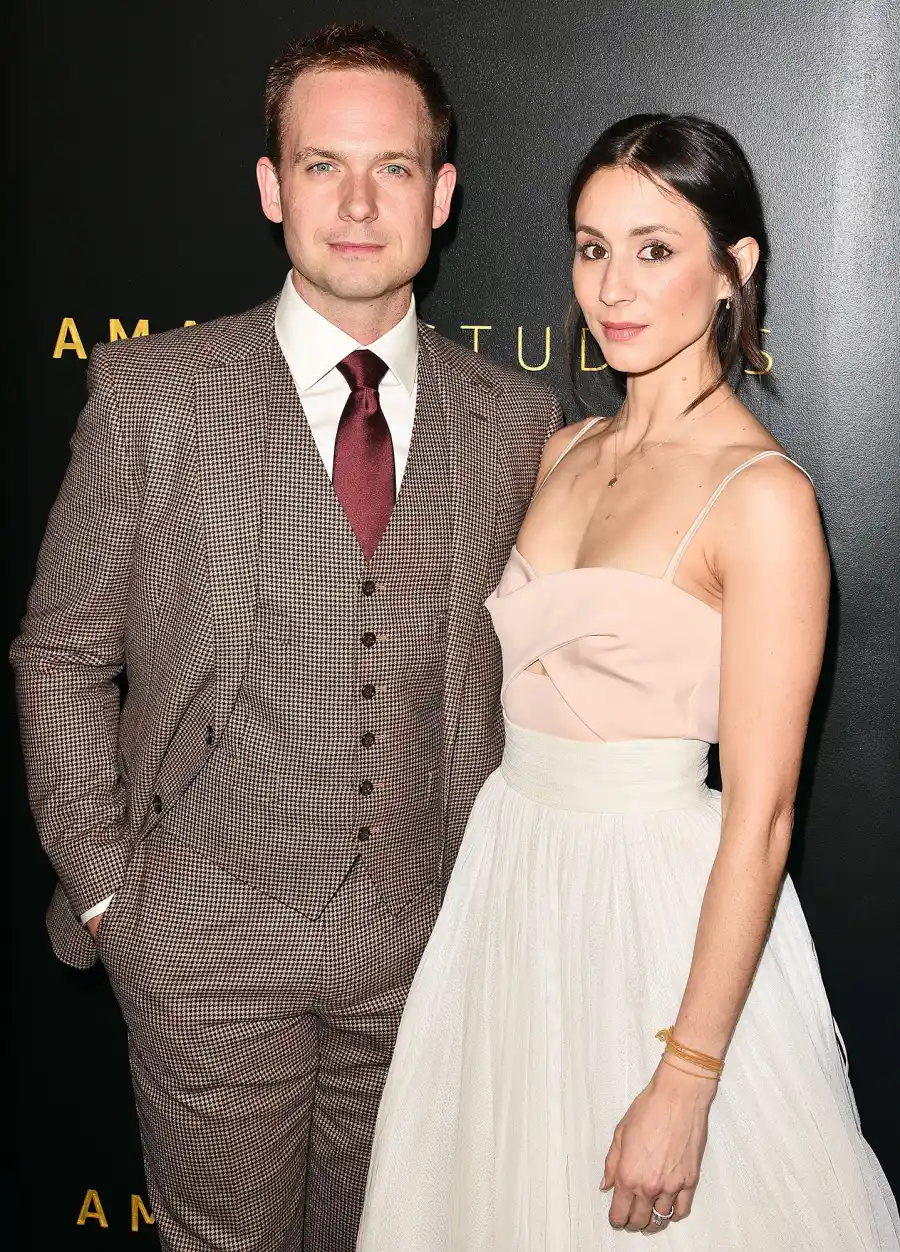 Patrick J. Adams and Troian Bellisario Golden Globes 2020 After Parties