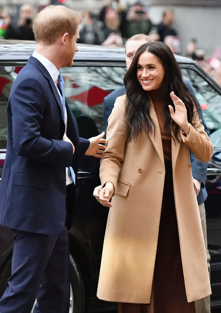 Prince Harry and Duchess Meghan Visit Canada House in London for Their First Public Engagement of the New Year