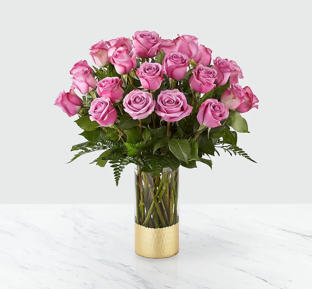 Pure Beauty Lavender Rose Bouquet