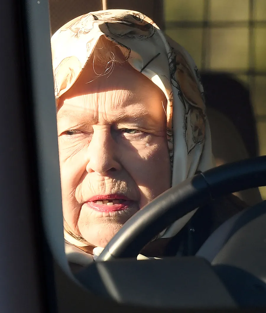 Queen Elizabeth II Goes for a Drive Amid Prince Harry and Duchess Meghan Drama