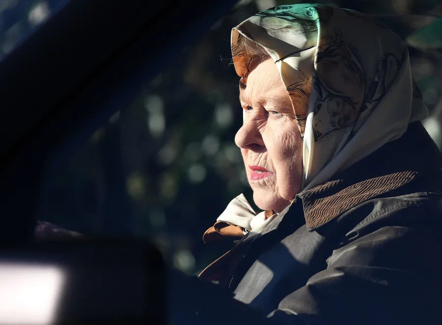 Queen Elizabeth II Goes for a Drive Amid Prince Harry and Duchess Meghan Drama