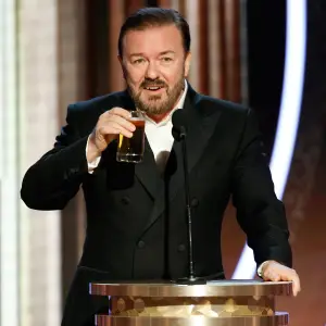 Ricky Gervais Is Ready to Return to His 'Real Job' After Hosting the 2020 Golden Globe Awards