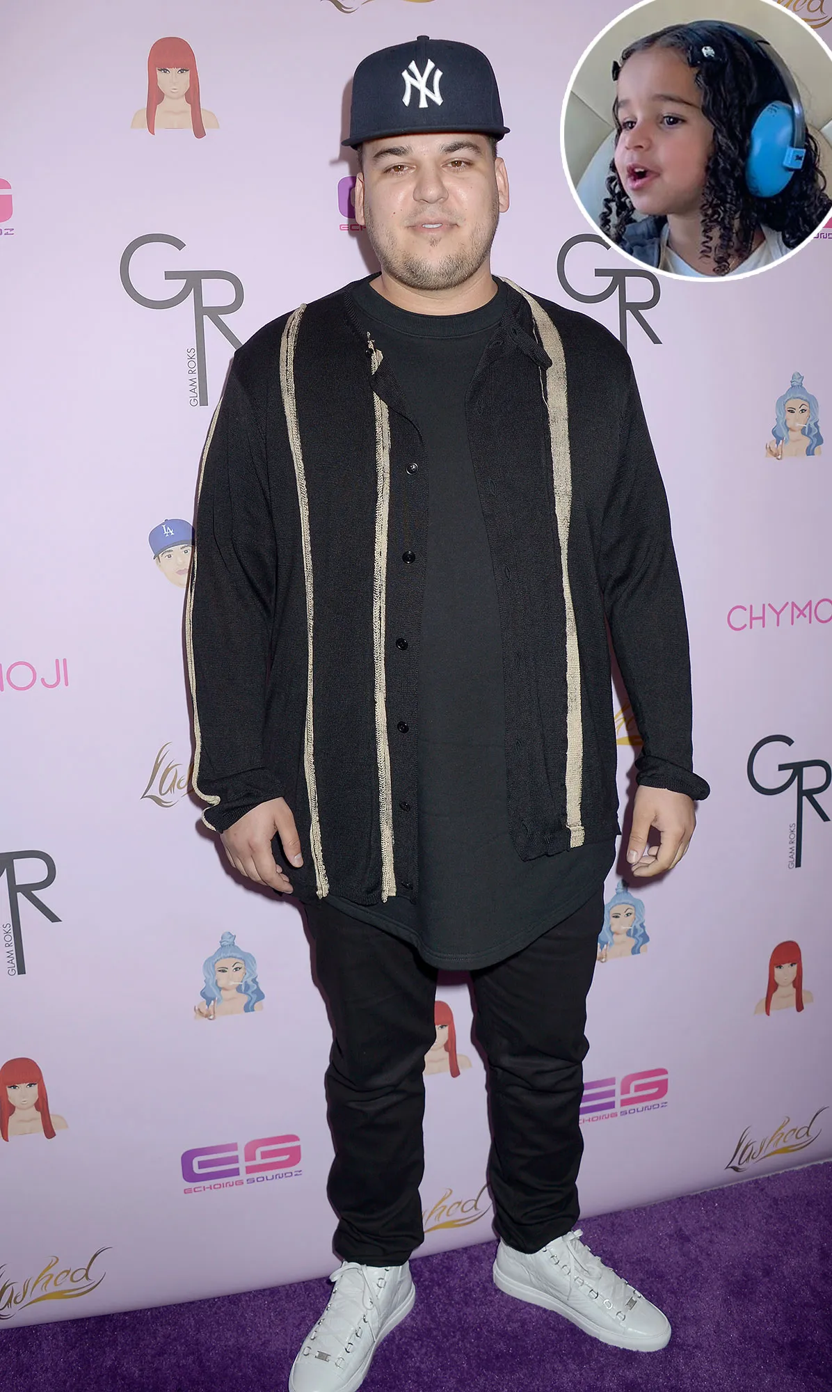 Rob Kardashian Teaches Daughter Dream Old Town Road Lyrics