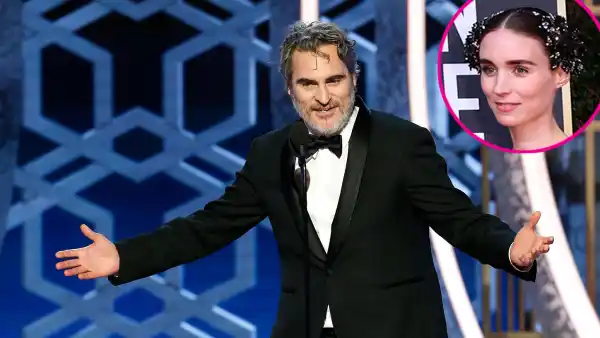 Joaquin Phoenix, Rooney Mara Award Show Golden Globes 2020