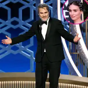 Joaquin Phoenix, Rooney Mara Award Show Golden Globes 2020