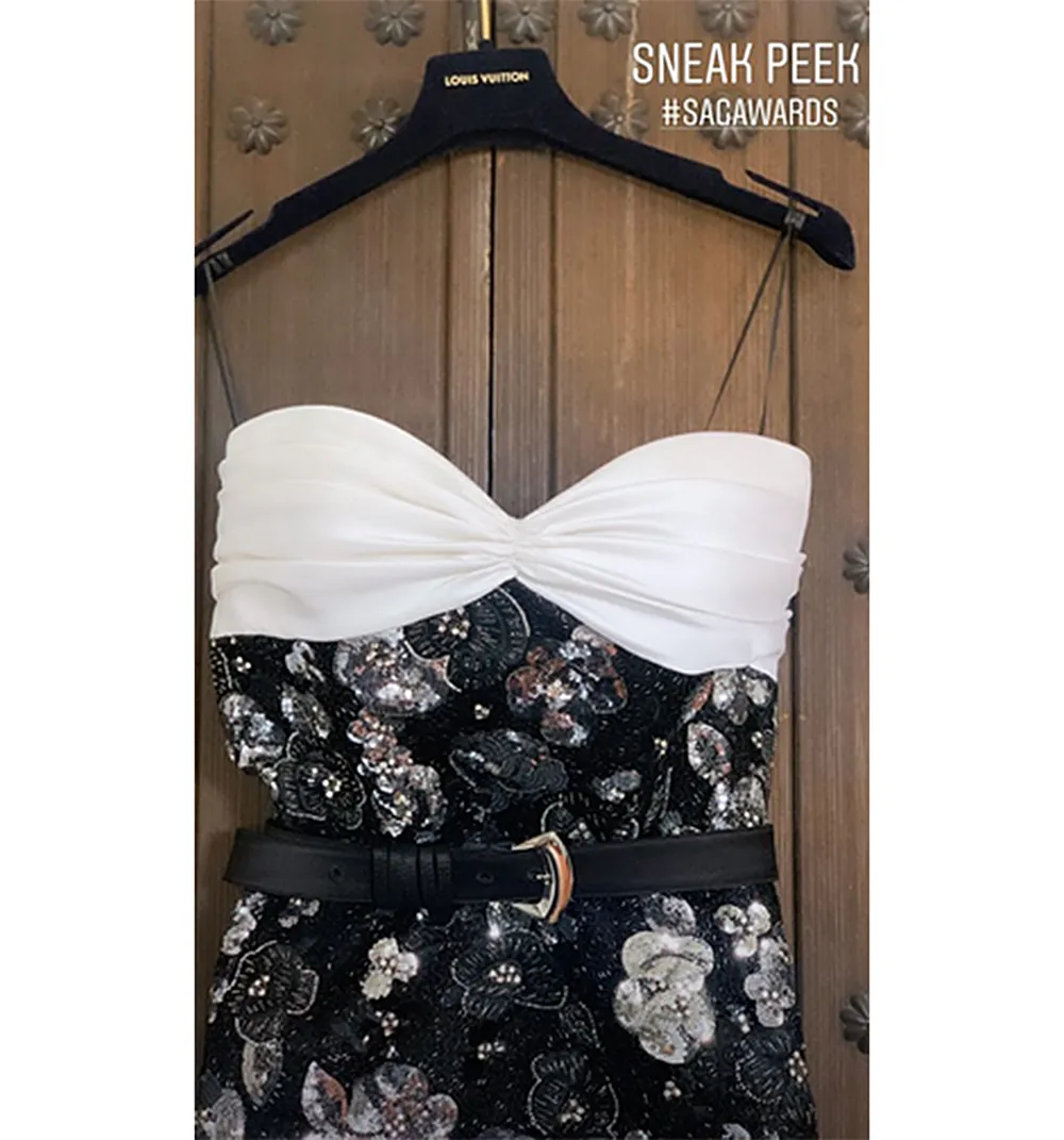 SAG Awards 2020 Beauty Lupita Nyong'o