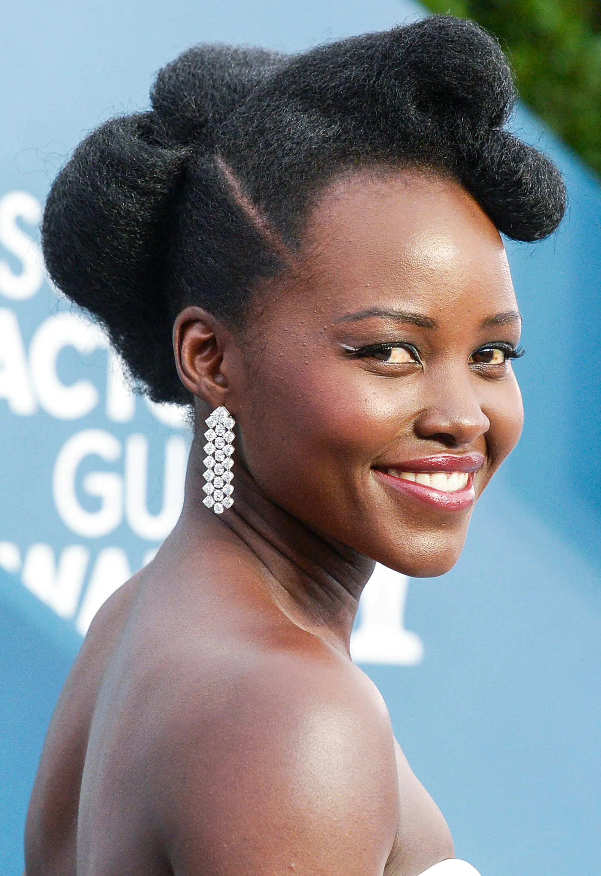 SAG Awards 2020 Beauty Lupita Nyong'o