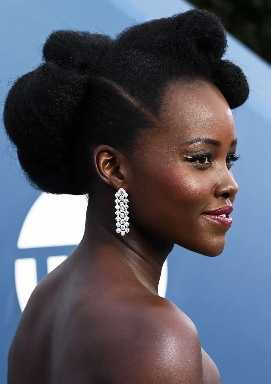 SAG Awards 2020 Beauty Lupita Nyong'o