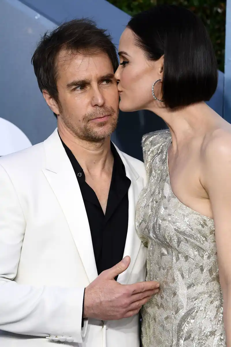 Sam Rockwell and Leslie Bibb PDA Through the Years SAG Awards 2020