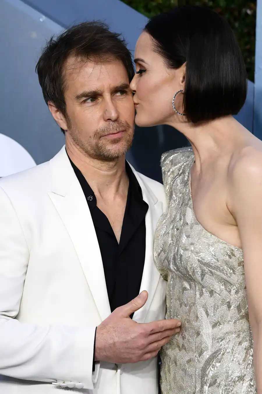 Sam Rockwell and Leslie Bibb PDA Through the Years SAG Awards 2020