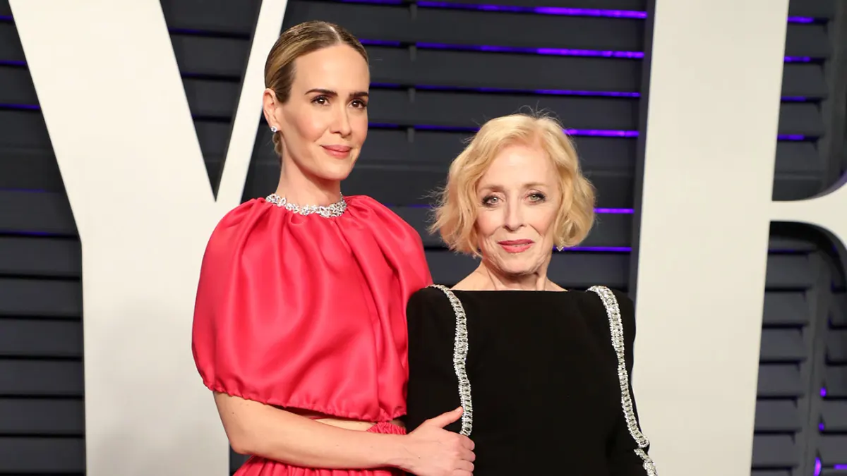 Sarah Paulson and Holland Taylor Vanity Fair Oscar Party