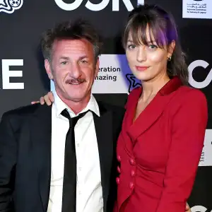 Sean Penn GF Leila George, 27, Looked in Love Benefit Gala