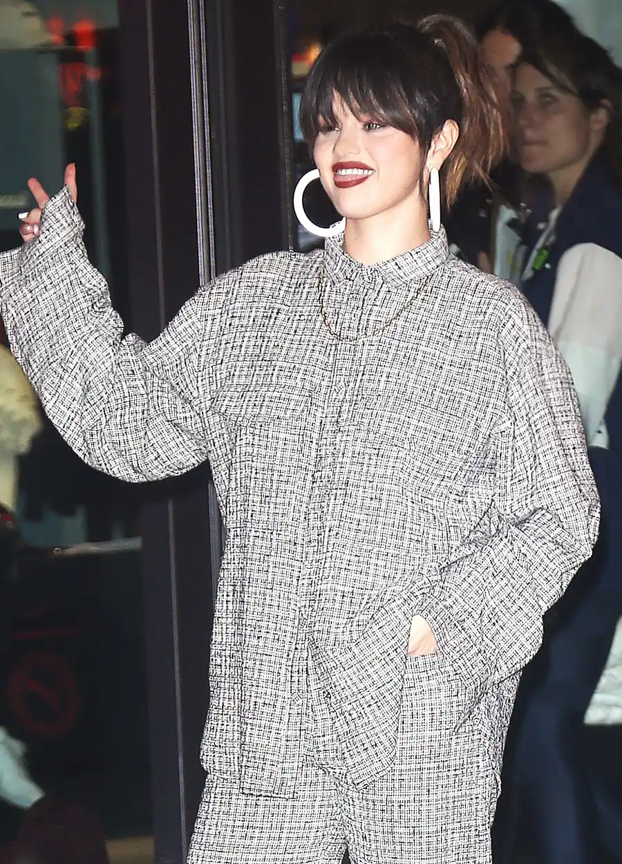 Selena Gomez's New Fringed Hair