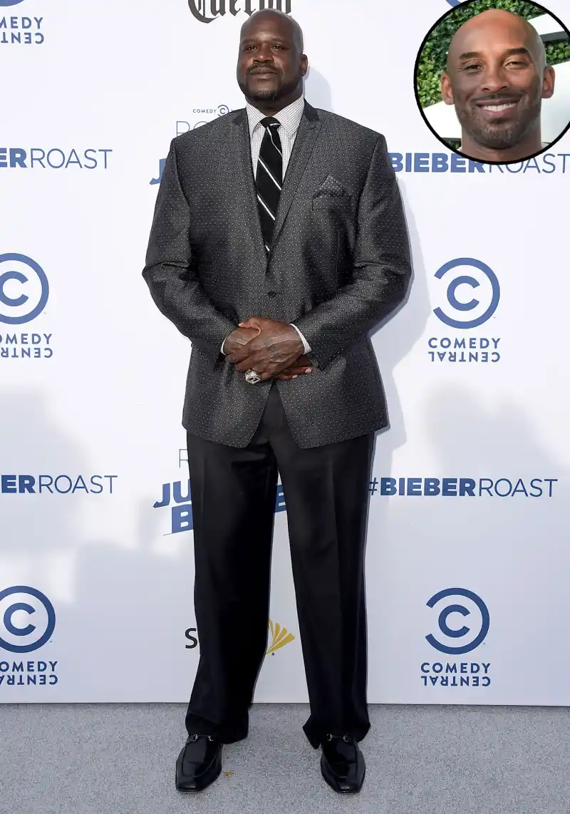 Shaquille O’Neal Cries During TV Interview About Kobe Bryant