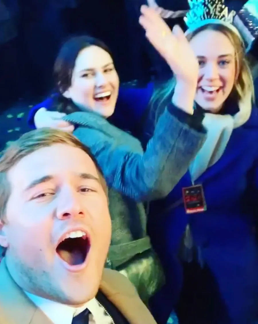 The Bachelor Peter Weber in Times Square How the Stars Celebrated New Years Eve 2020