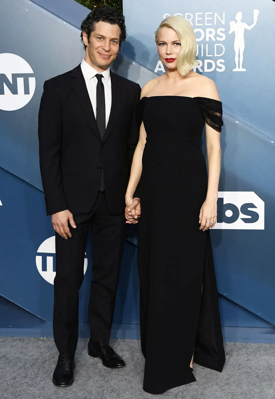 Michelle Williams and Baby Bump at SAG Awards