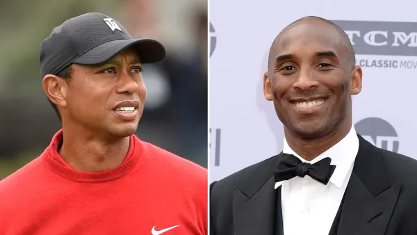 Tiger Woods Caddie Waited to Share Kobe Bryant News