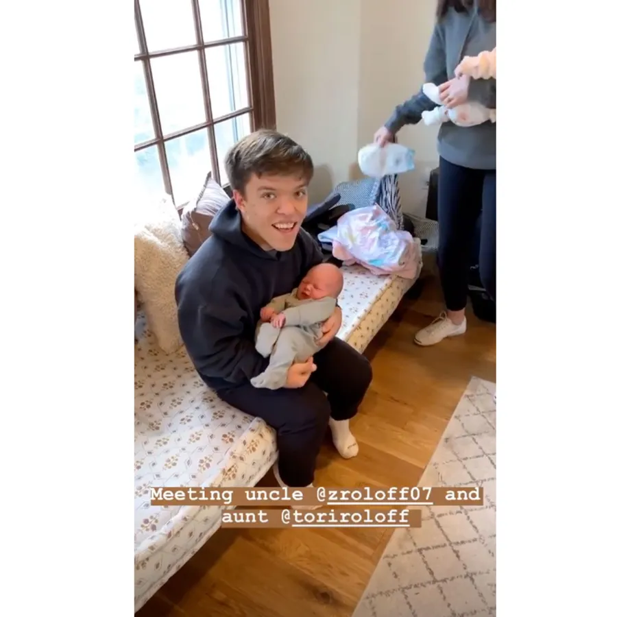 Tori Roloff’s 1-Month-Old Daughter Meets Audrey Roloff’s Newborn Son: ‘Twinning’