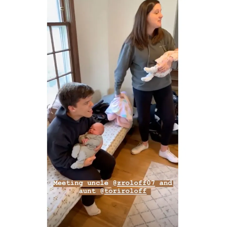 Tori Roloff’s 1-Month-Old Daughter Meets Audrey Roloff’s Newborn Son: ‘Twinning’