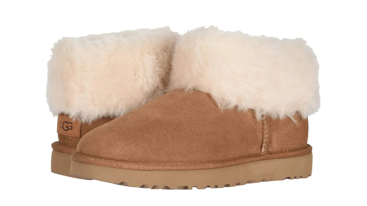 UGG Classic Mini Fluff (Chestnut)