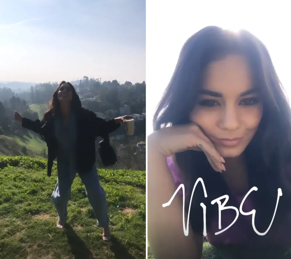 Vanessa-Hudgens-Laughs,-Dances-Following-Austin-Butler