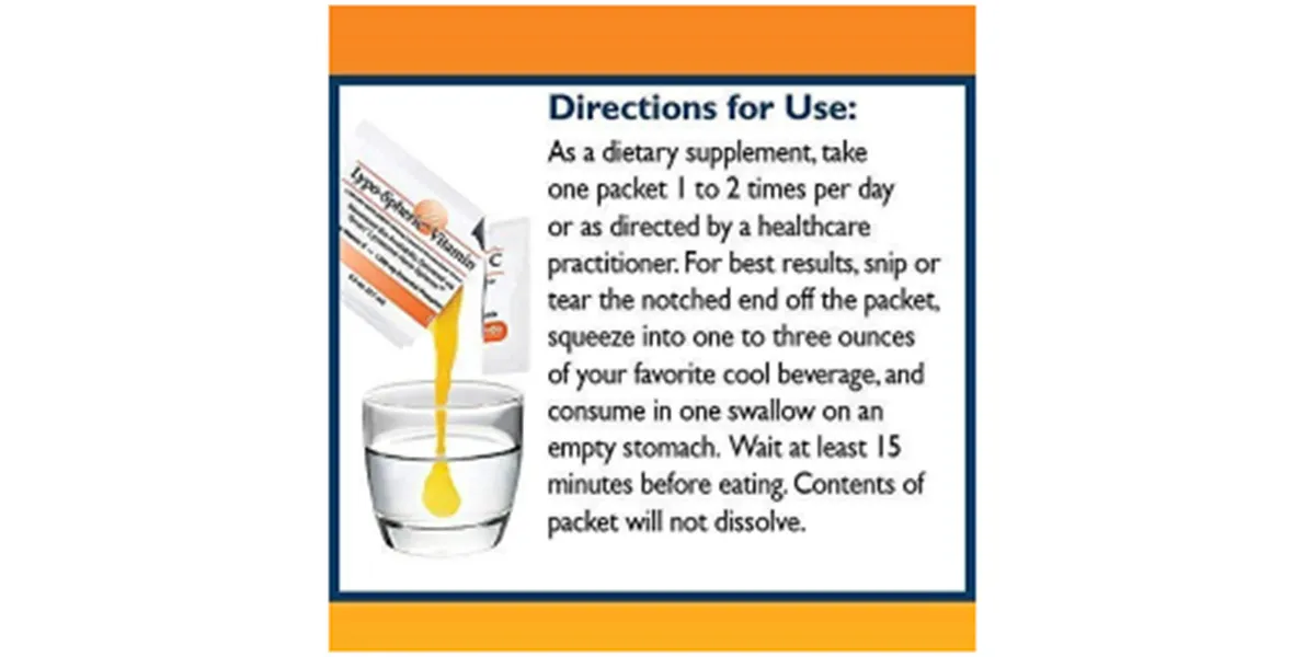 Lypo-Spheric Vitamin C Packets