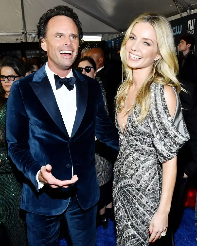 Walton Goggins and Annabelle Wallis Inside the Critics Choice Awards 2020