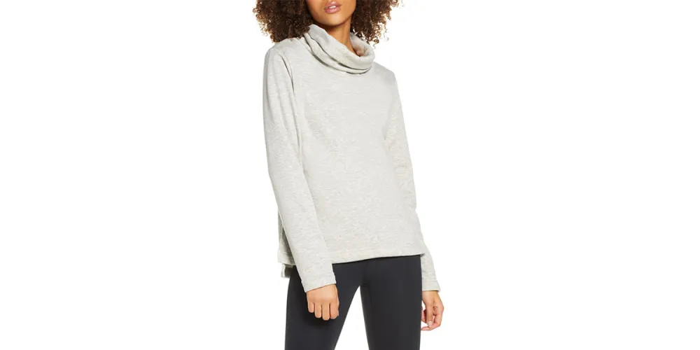 Zella Funnel Neck Pullover