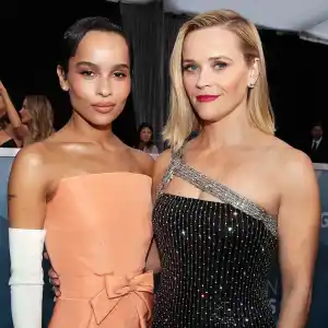 Zoe Kravitz and Reese Witherspoon Inside the SAG Awards 2020