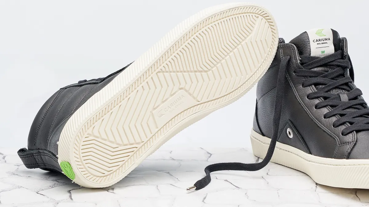 Catiba High Black Premium Leather