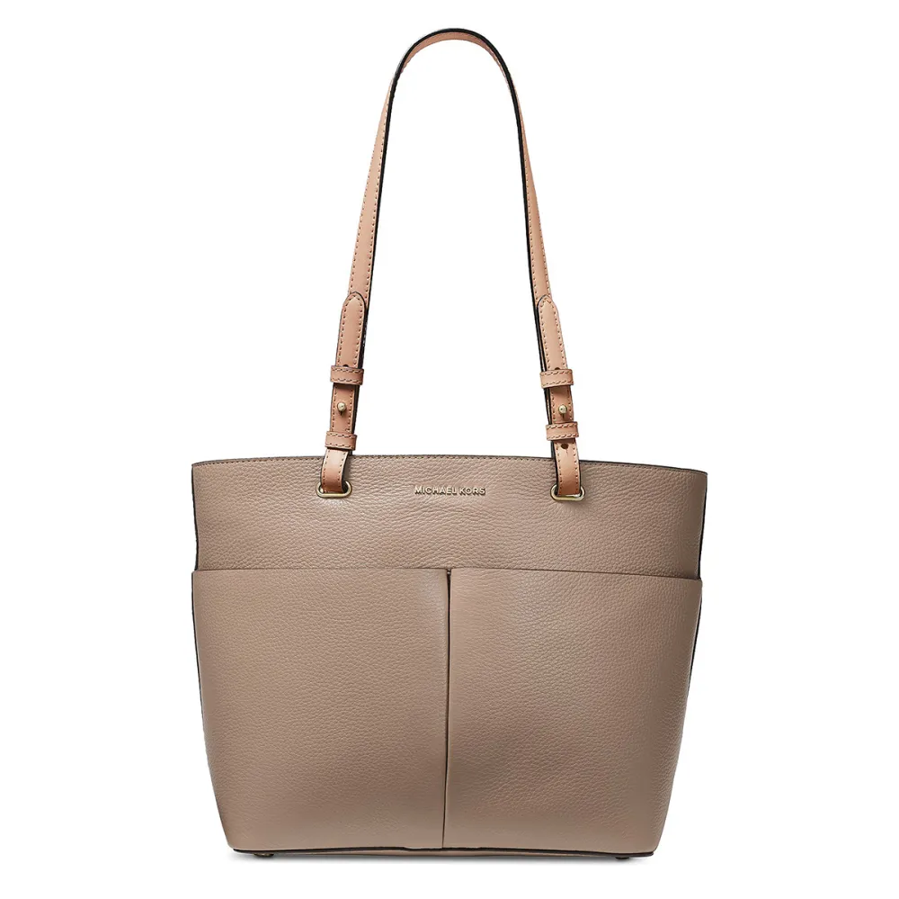 MICHAEL Michael Kors Bedford Pebble Leather Pocket Tote