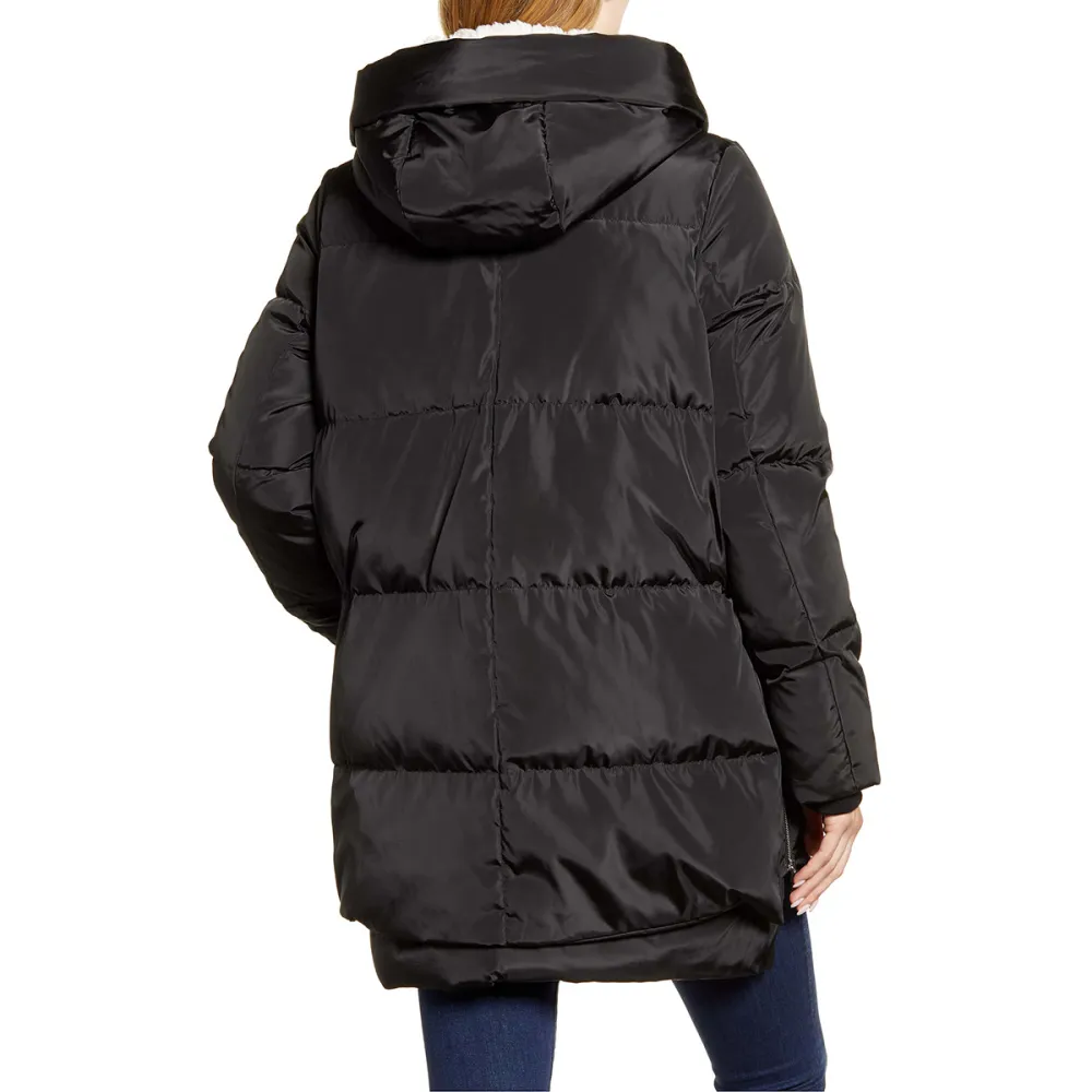 Sam Edelman Faux Shearling Lined Puffer Coat