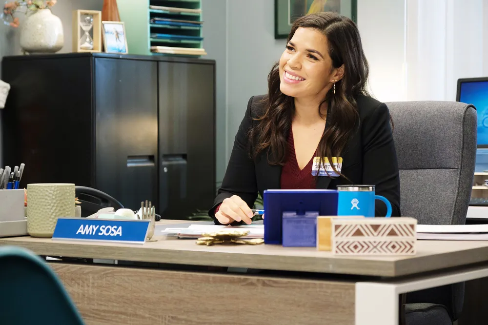 America Ferrera as Amy Sosa on Superstore America Ferrera Leaving Superstore