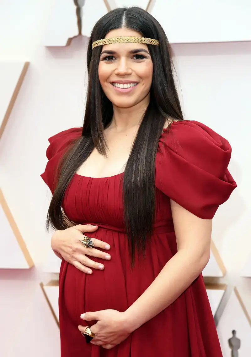 America Ferrera Oscars 2020 Baby Bump
