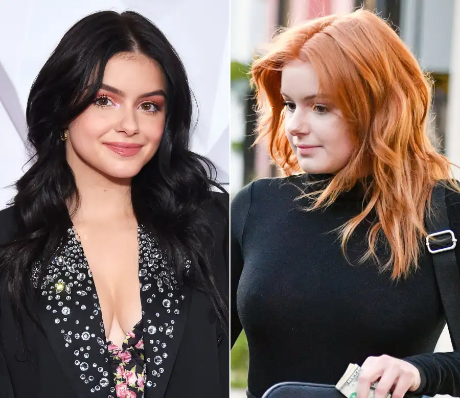 Ariel Winter Hair Change Black to Red