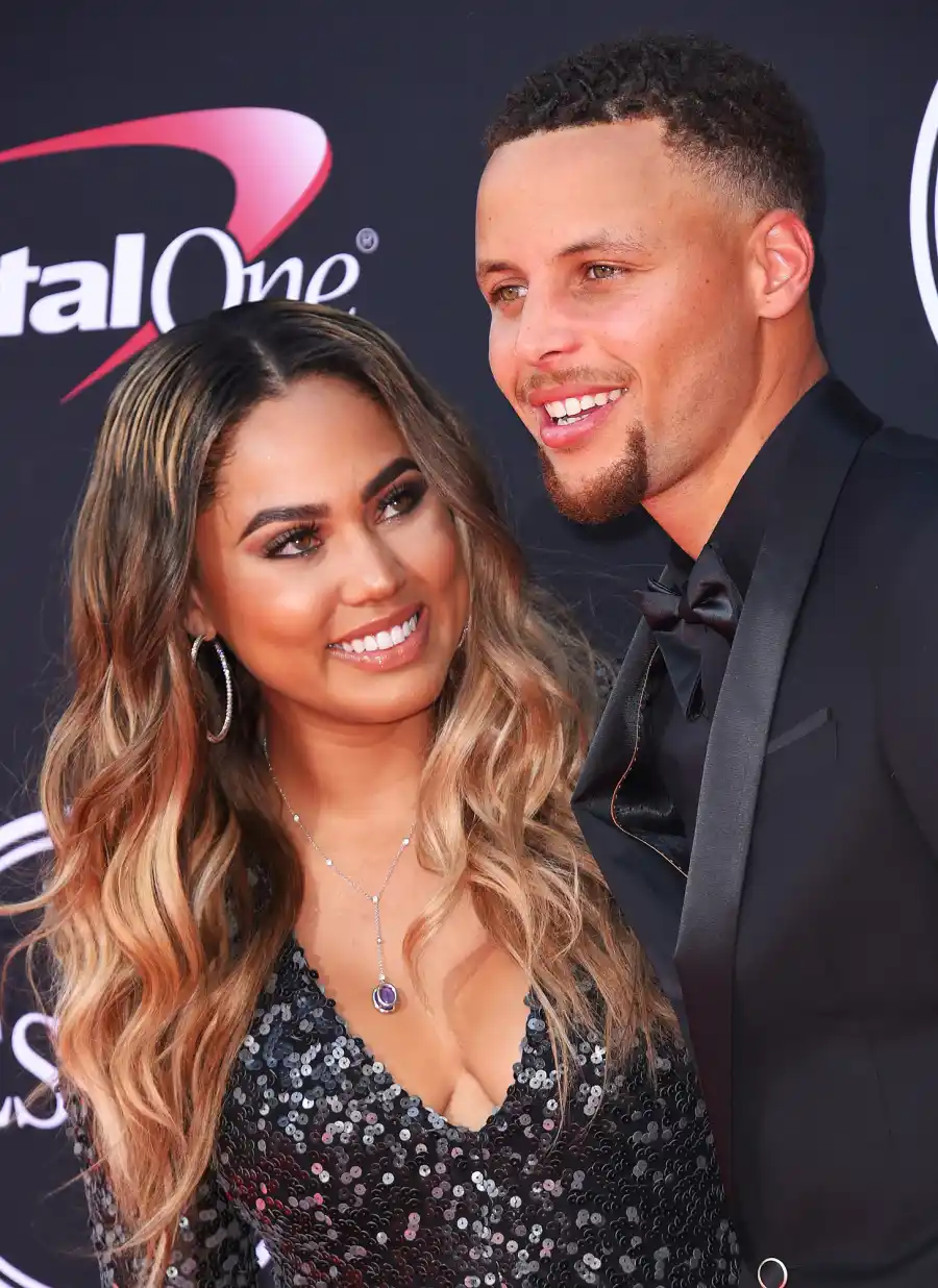 Ayesha Curry and Stephen Curry