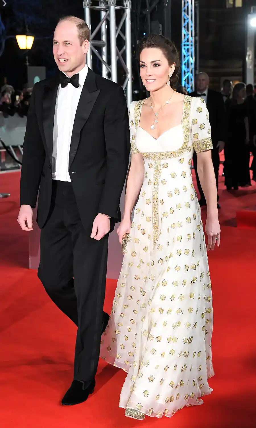 BAFTA Awards 2020 Duchess Kate and Prince William Arriving